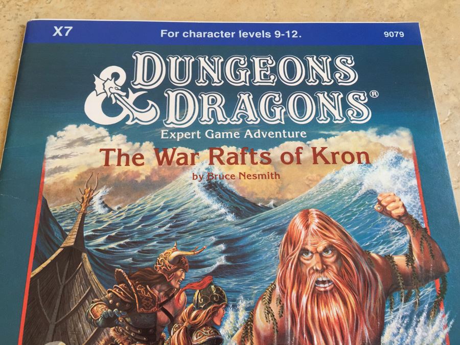 War Rafts of Kron (Dungeons & Dragons Module X7) TSR 1984 [Photo 2]