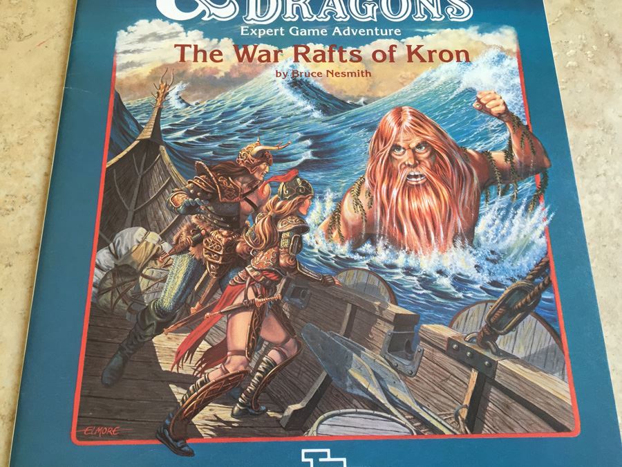 War Rafts of Kron (Dungeons & Dragons Module X7) TSR 1984 [Photo 4]