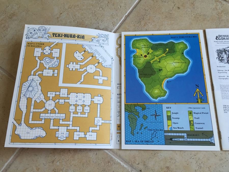 Drums on Fire Mountain Module X8 (Dungeons and Dragons) TSR 1985 [Photo 6]