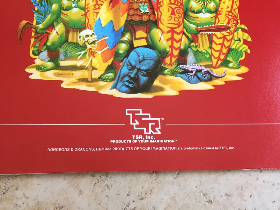 Drums on Fire Mountain Module X8 (Dungeons and Dragons) TSR 1985 [Photo 5]