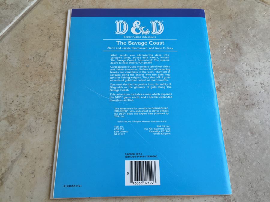 The Savage Coast (Dungeons & Dragons Module X9) TSR 1985 [Photo 14]