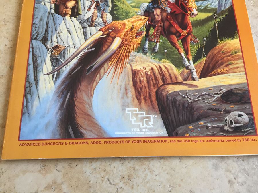 The Book of Lairs II (Advanced Dungeons & Dragons Official Game Accessory, REF4, No. 9198) TSR 1987 [Photo 5]