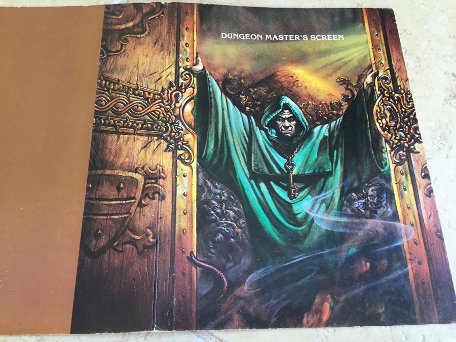 Dungeon Masters Screen (Advanced Dungeons & Dragons, 1st Edition, TSR 9146) TSR 1985 [Photo 12]