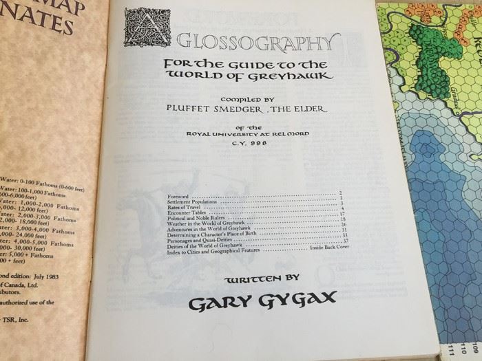 Glossography - for the Guide to the World of Greyhawk Fantasy Setting [Photo 4]