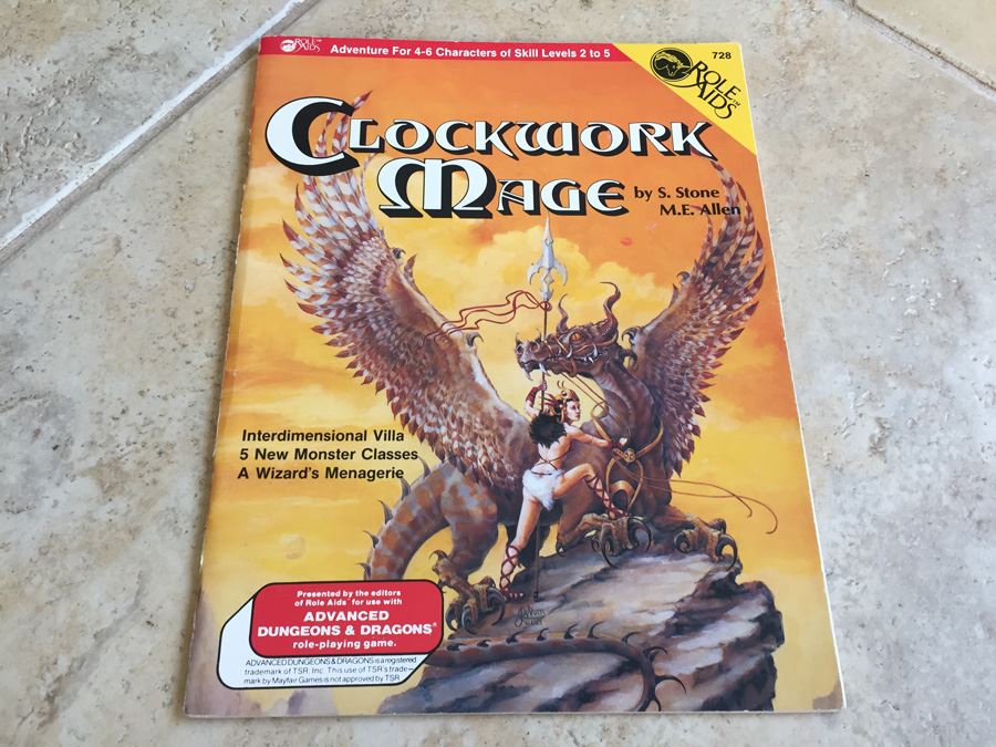 Clockwork Mage (Role Aids/Advanced Dragons and Dungeons) [Photo 5]