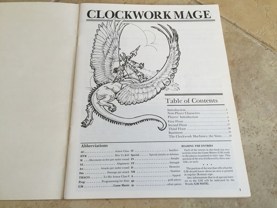 Clockwork Mage (Role Aids/Advanced Dragons and Dungeons) [Photo 6]
