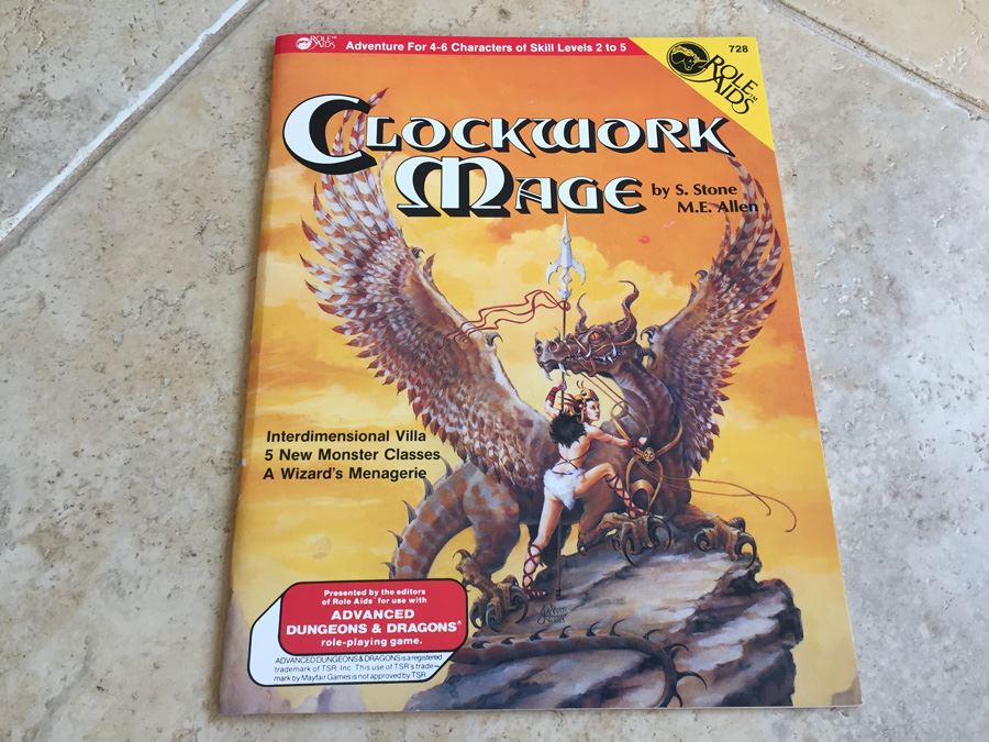 Clockwork Mage (Role Aids/Advanced Dragons and Dungeons) [Photo 1]