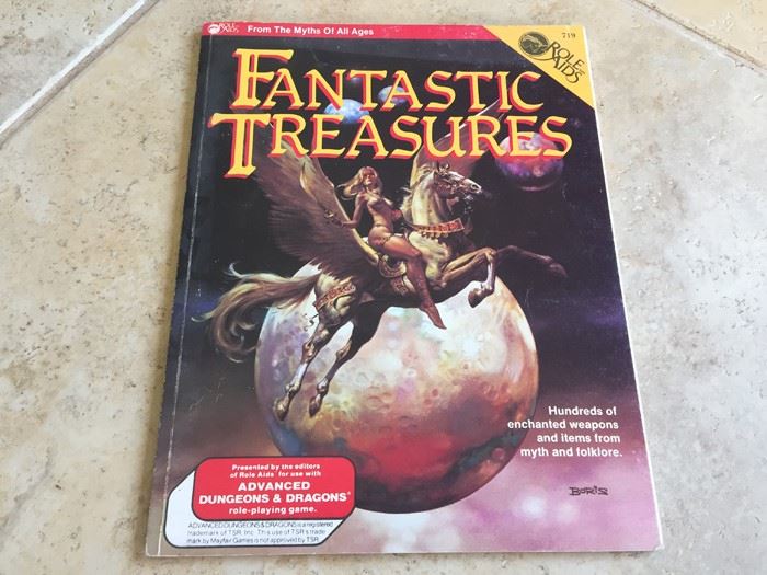 Fantastic Treasures: Hundreds of Enchanted Weapons and Items From Myth & Folklore (Role Aids #719, Myths of All Ages) [Photo 1]
