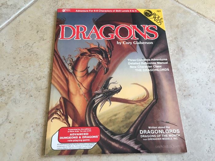 Dragons (Advanced Dungeons & Dragons: Role Aids) [Photo 1]