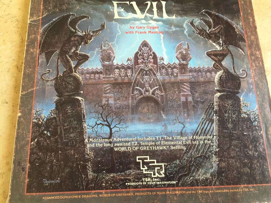 Temple of Elemental Evil (Advanced Dungeons & Dragons/AD&D Supermodule T1-4) TSR 1985 [Photo 4]