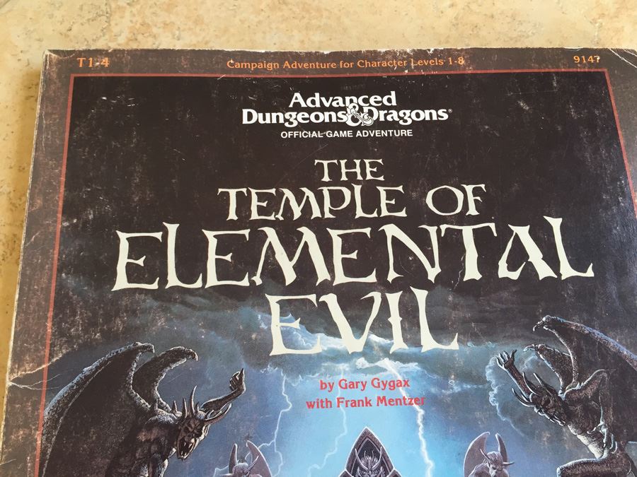 Temple of Elemental Evil (Advanced Dungeons & Dragons/AD&D Supermodule T1-4) TSR 1985 [Photo 2]