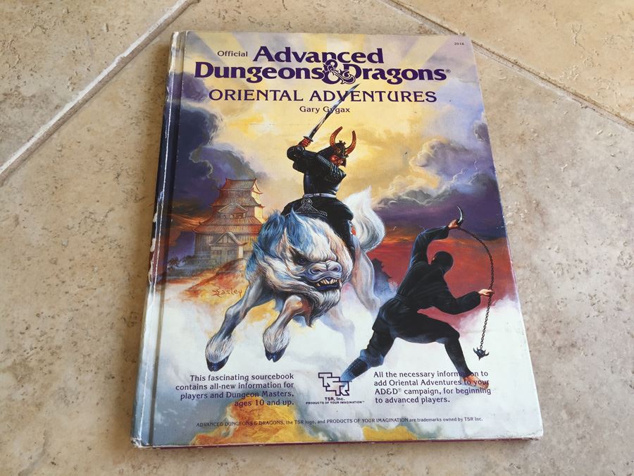 Oriental Adventures: The Rulebook for AD&D Game Adventures in the Mystical World of the Orient TSR 1985 [Photo 1]