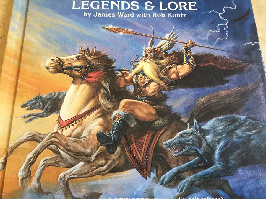 Advanced Dungeons and Dragons: Legends and Lore TSR 1984 [Photo 4]