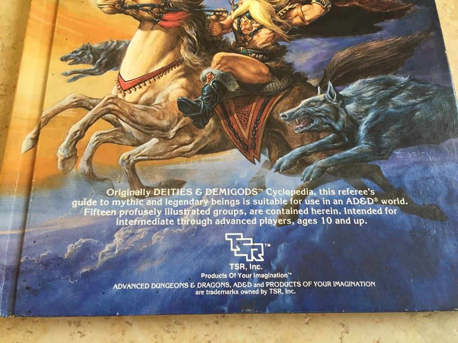 Advanced Dungeons and Dragons: Legends and Lore TSR 1984 [Photo 5]