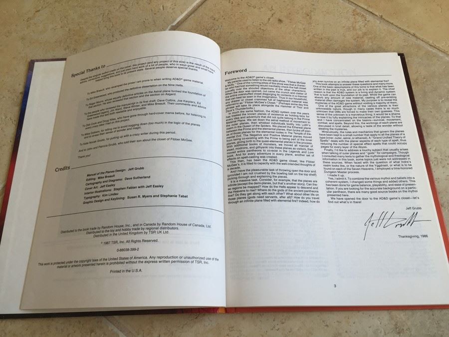 Manual of the Planes (Advanced Dungeons and Dragons) TSR 1987 [Photo 6]