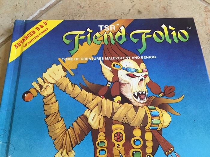 Fiend Folio: Tome of Creatures Malevolent and Benign: (Advanced Dungeons and Dragons) TSR 1981 [Photo 2]