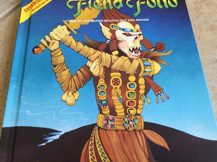 Fiend Folio: Tome of Creatures Malevolent and Benign: (Advanced Dungeons and Dragons) TSR 1981 [Photo 4]