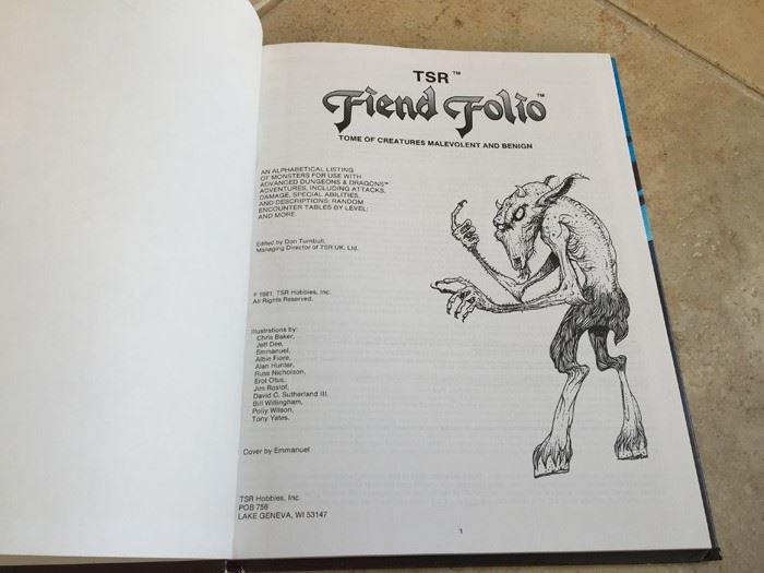 Fiend Folio: Tome of Creatures Malevolent and Benign: (Advanced ...