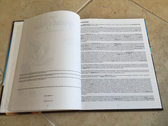 Fiend Folio: Tome of Creatures Malevolent and Benign: (Advanced Dungeons and Dragons) TSR 1981 [Photo 6]