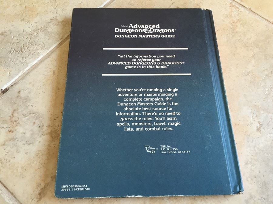 Advanced Dungeons and Dragons (Dungeon Masters Guide, No. 2011) TSR 1979 [Photo 5]