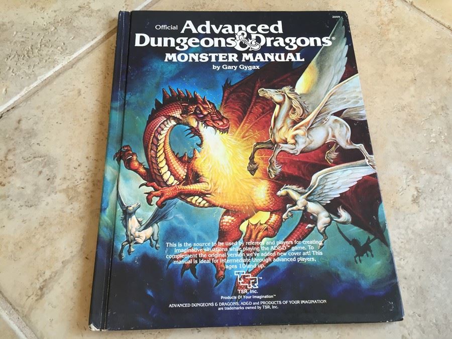 Advanced Dungeons and Dragons Monster Manual TSR 1979 [Photo 1]