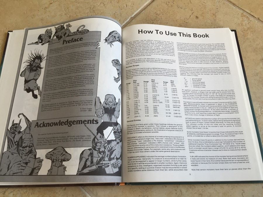 Advanced Dungeons and Dragons: Monster Manual II (#2016) TSR 1983 [Photo 7]