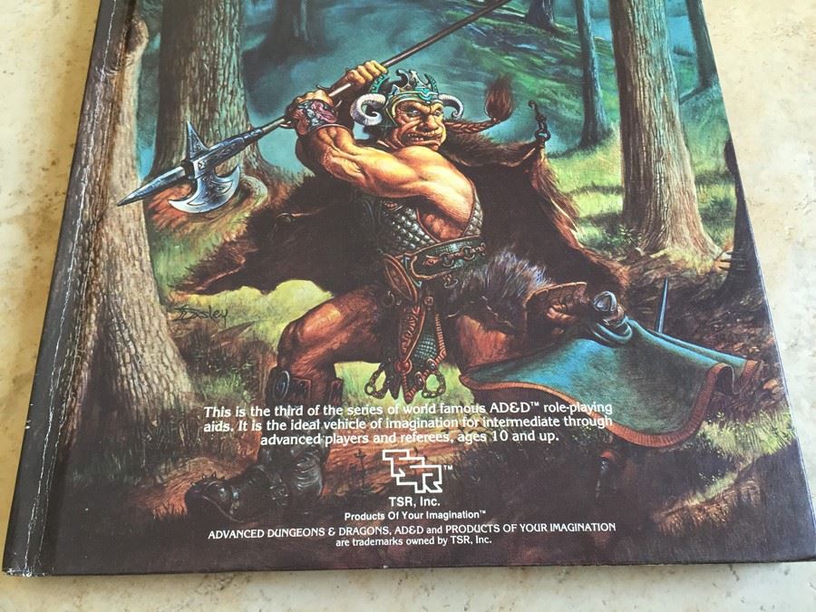 Advanced Dungeons and Dragons: Monster Manual II (#2016) TSR 1983 [Photo 5]