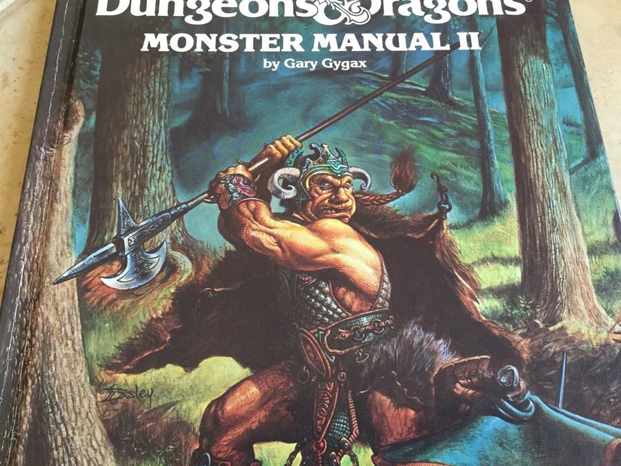 Advanced Dungeons and Dragons: Monster Manual II (#2016) TSR 1983 [Photo 4]