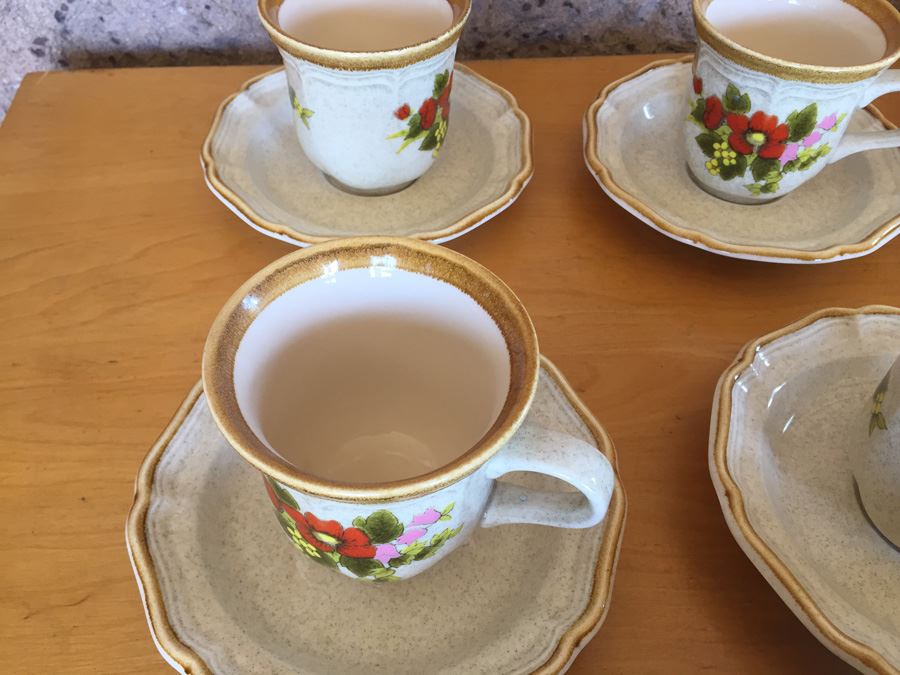 Mikasa Garden Club Plates, Bowls, Cups And Saucers [Photo 5]