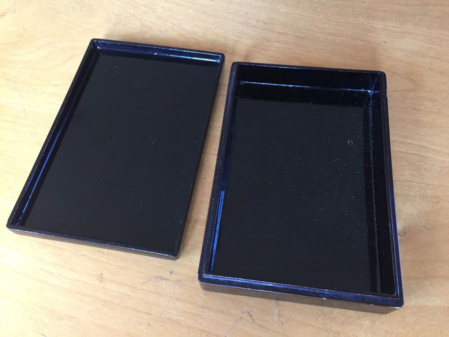 Small Black Lacquer Box [Photo 5]