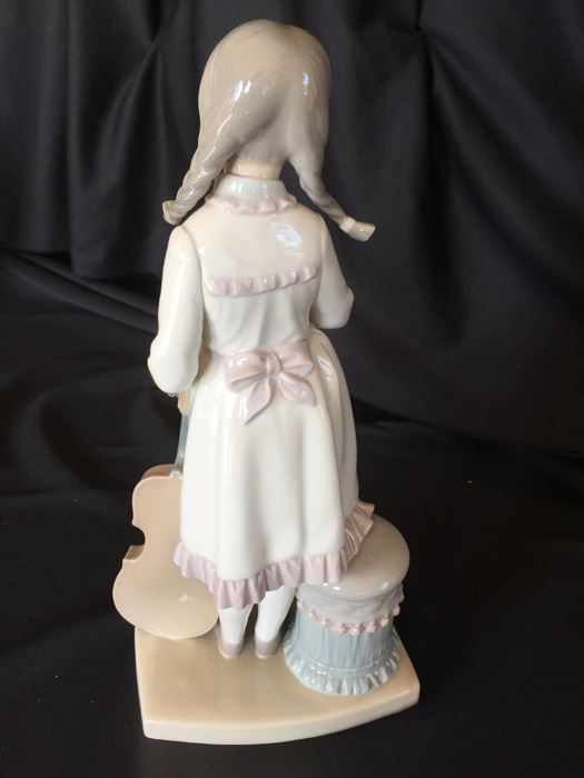 LLADRO FIGURINE GIRL WITH VIOLIN [Photo 6]