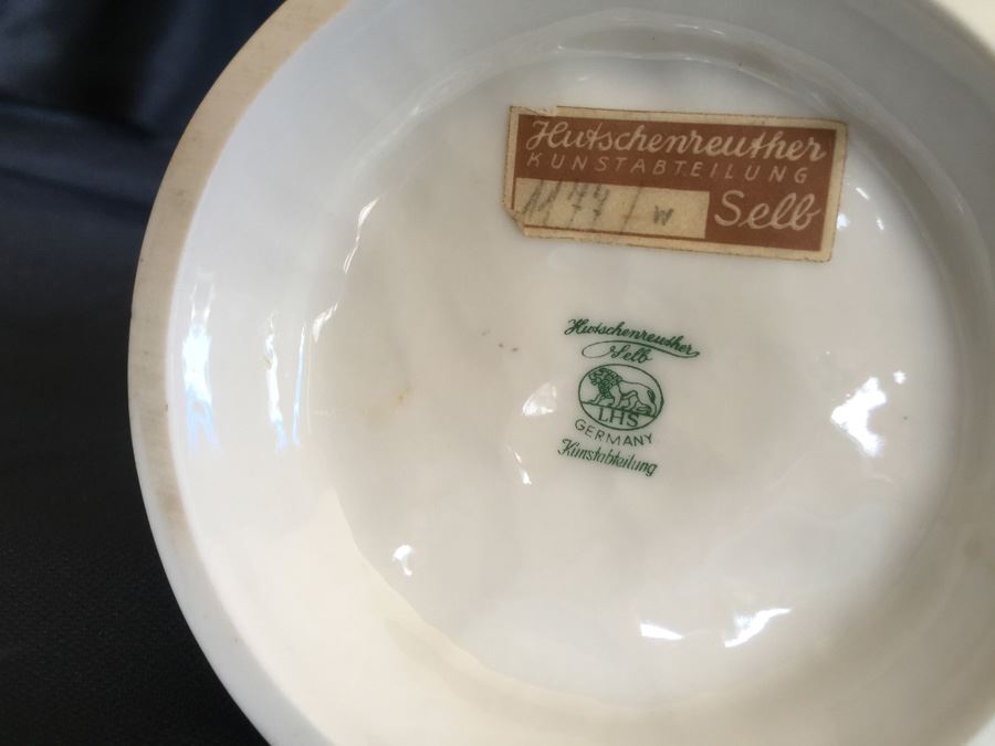 PORCELAIN DANCING GIRLS FIGURINE BY HUTSCHENREUTHER KUNSTABTEILUNG SELB [Photo 6]