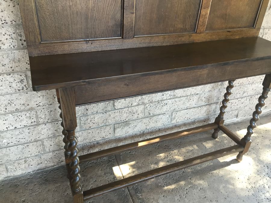 Antique Buffet With Turned Legs [Photo 14]