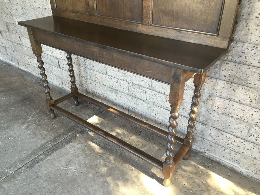 Antique Buffet With Turned Legs [Photo 2]