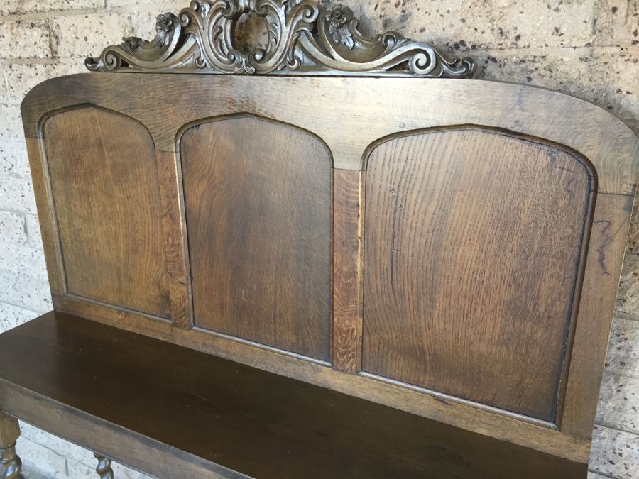 Antique Buffet With Turned Legs [Photo 7]