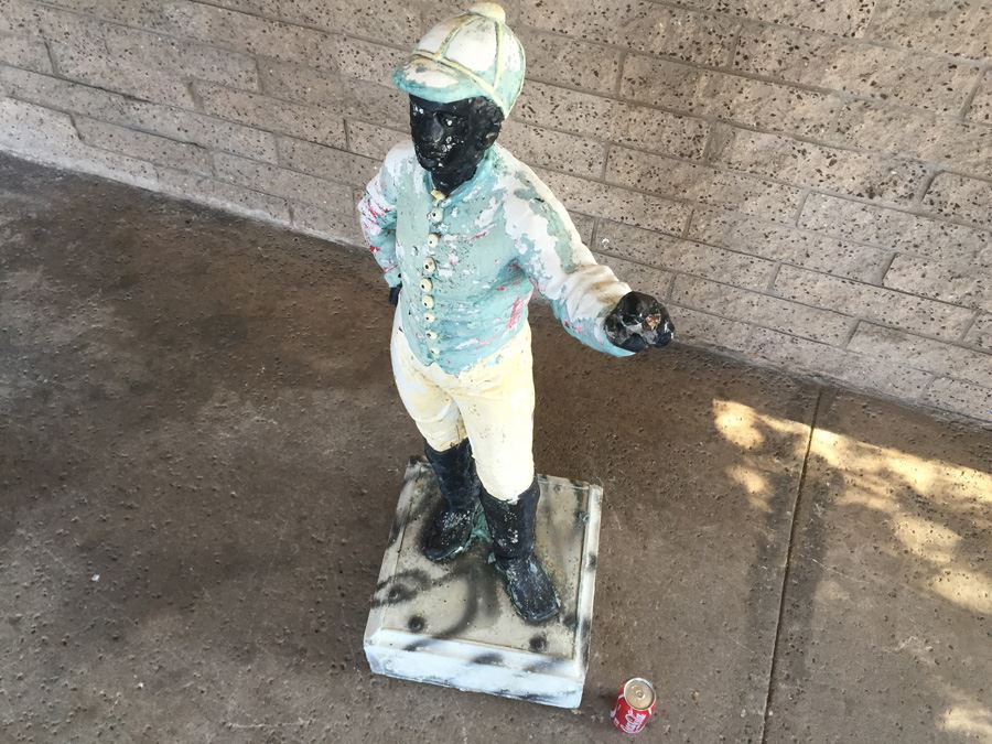 Large Vintage Lawn Jockey 46' Tall [Photo 10]