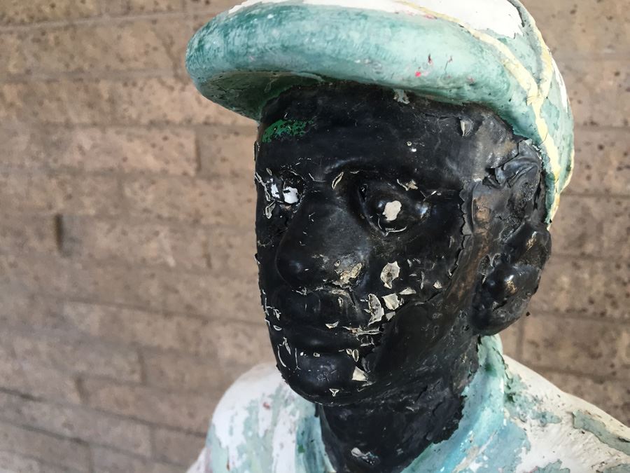 Large Vintage Lawn Jockey 46' Tall [Photo 6]