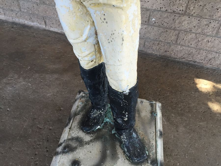 Large Vintage Lawn Jockey 46' Tall [Photo 9]