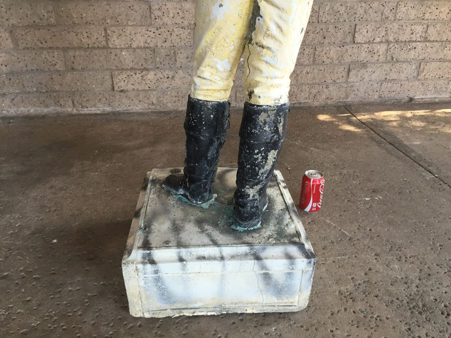 Large Vintage Lawn Jockey 46' Tall [Photo 18]