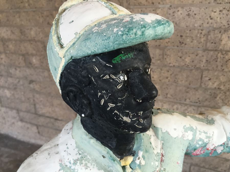 Large Vintage Lawn Jockey 46' Tall [Photo 14]