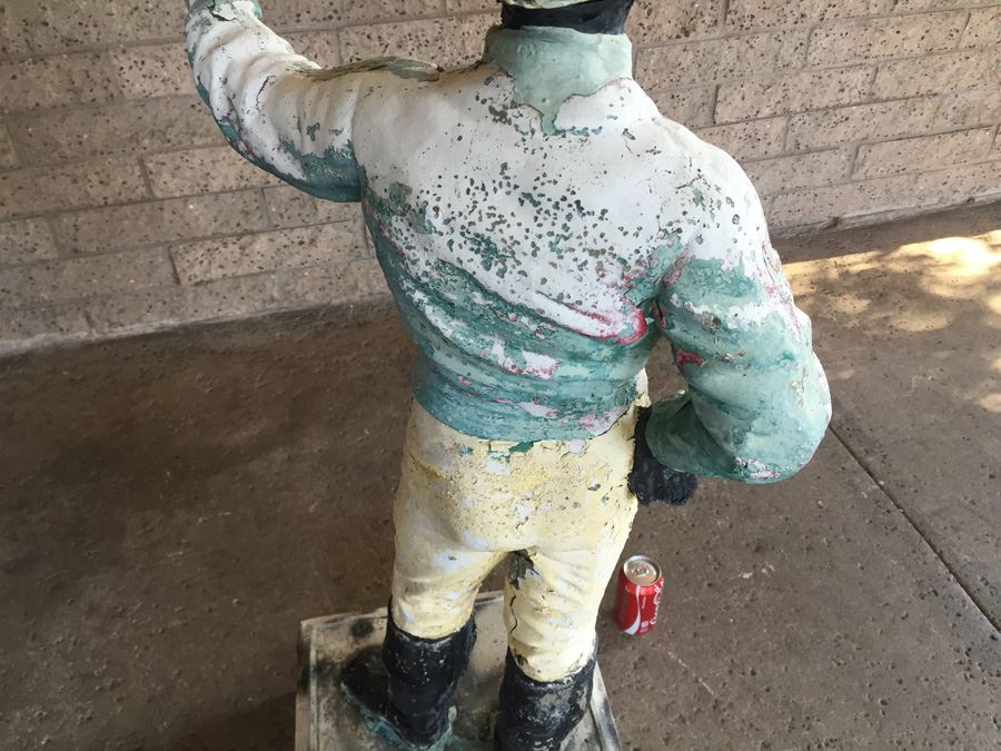 Large Vintage Lawn Jockey 46' Tall [Photo 16]