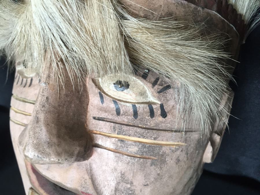 Hand Painted Hand Carved Mask [Photo 8]