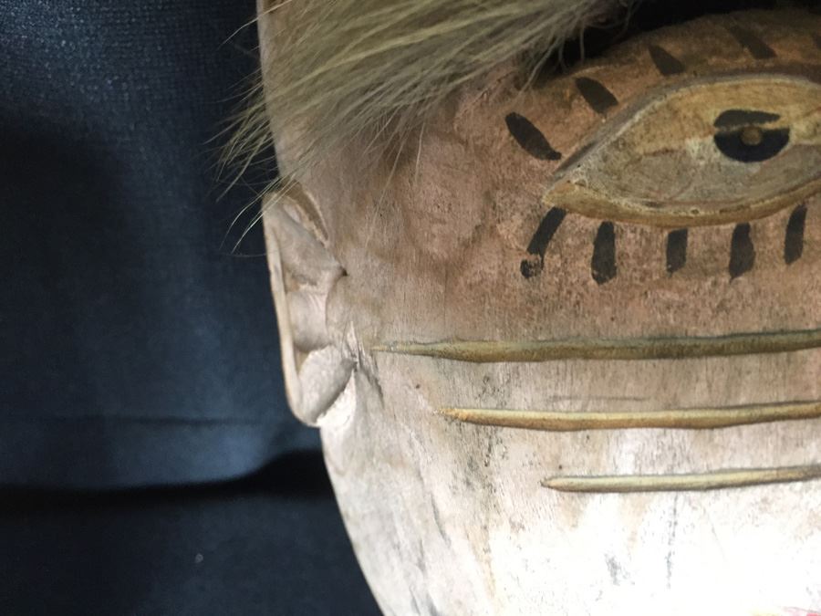 Hand Painted Hand Carved Mask [Photo 12]