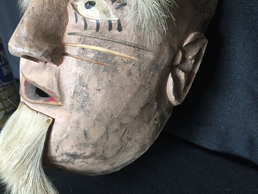 Hand Painted Hand Carved Mask [Photo 10]