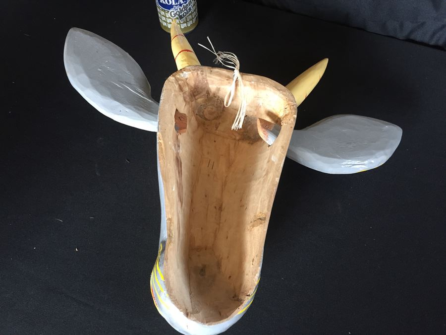 Hand Painted Hand Carved Mask [Photo 11]