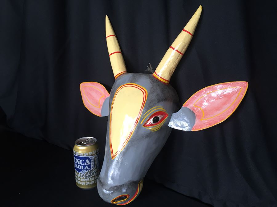 Hand Painted Hand Carved Mask [Photo 7]