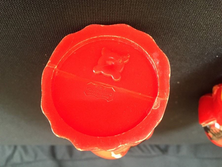 Black Americana 1950s Aunt Jemima & Uncle Mose Plastic Salt N Pepper Shakers [Photo 10]