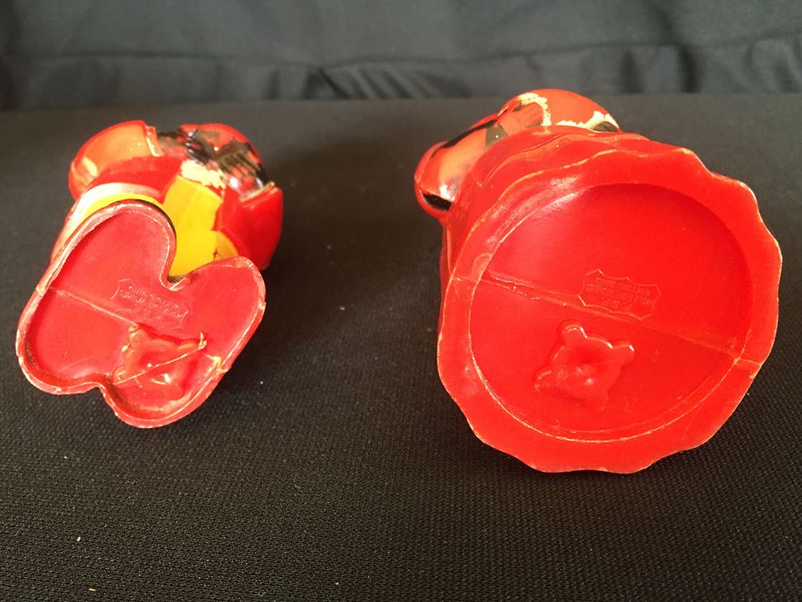 Black Americana 1950s Aunt Jemima & Uncle Mose Plastic Salt N Pepper Shakers [Photo 9]