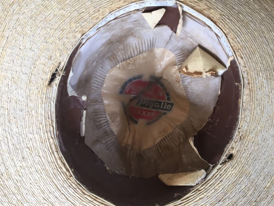 Nice Vintage Authentic Mexican Straw Pigalle XXXXX Sombrero [Photo 10]