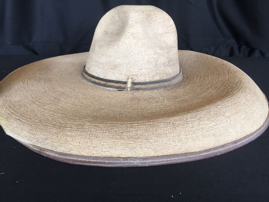 Nice Vintage Authentic Mexican Straw Pigalle XXXXX Sombrero [Photo 7]
